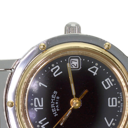 HERMES Clipper Watches CL4.220 Stainless Steel/SSxGP Ladies
