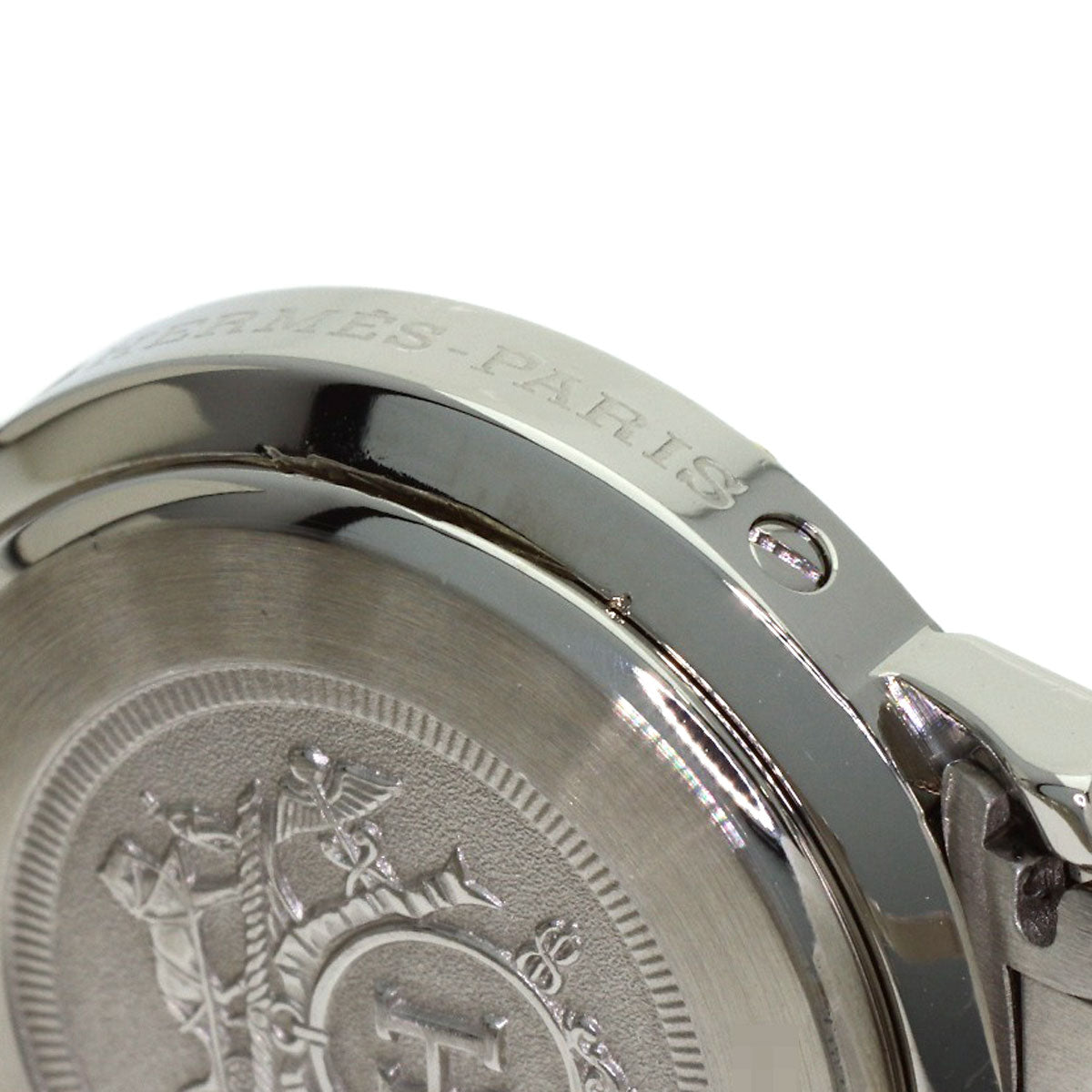 HERMES Clipper Watches CL4.220 Stainless Steel/SSxGP Ladies
