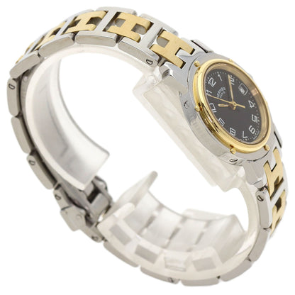 HERMES Clipper Watches CL4.220 Stainless Steel/SSxGP Ladies