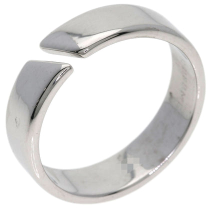 HERMES open Ring K18 White Gold Ladies [Used]