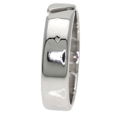 HERMES open Ring K18 White Gold Ladies [Used]