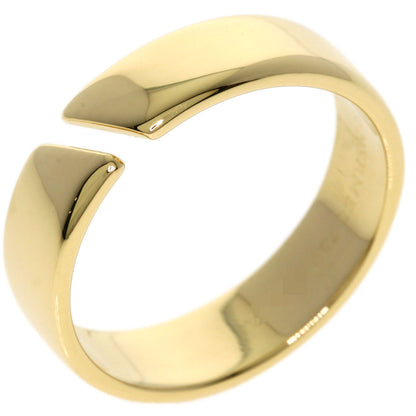 HERMES open Ring K18 Yellow Gold Ladies [Used]