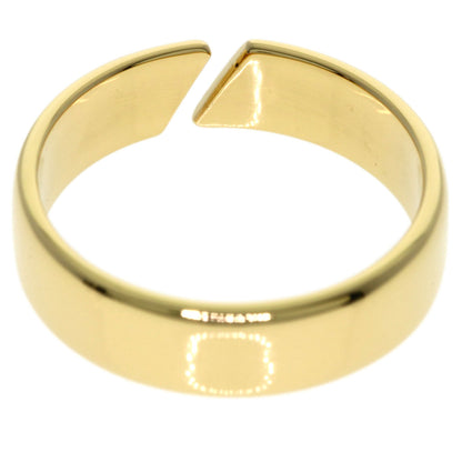 HERMES open Ring K18 Yellow Gold Ladies [Used]