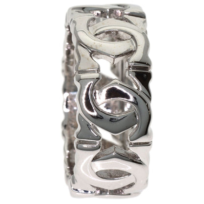 CARTIER Entrelaces #52 Ring K18 White Gold Ladies [Used]