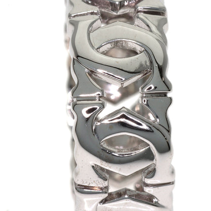 CARTIER Entrelaces #52 Ring K18 White Gold Ladies [Used]