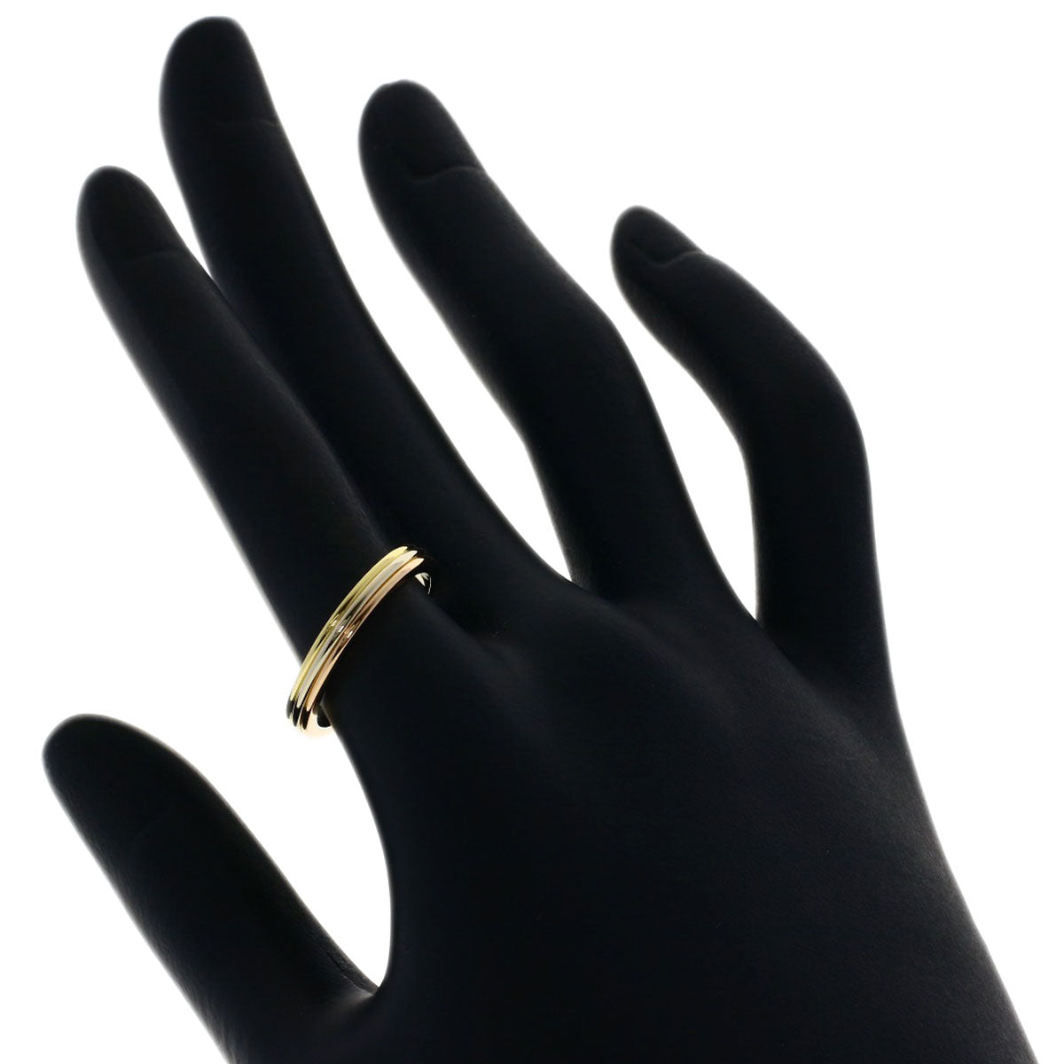CARTIER Three colors # 54 Ring K18 Yellow Gold 18K Pink GoldLadies [Used]
