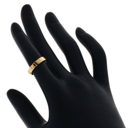 CARTIER Mini love ring # 47 Ring K18 Pink Gold Ladies [Used]