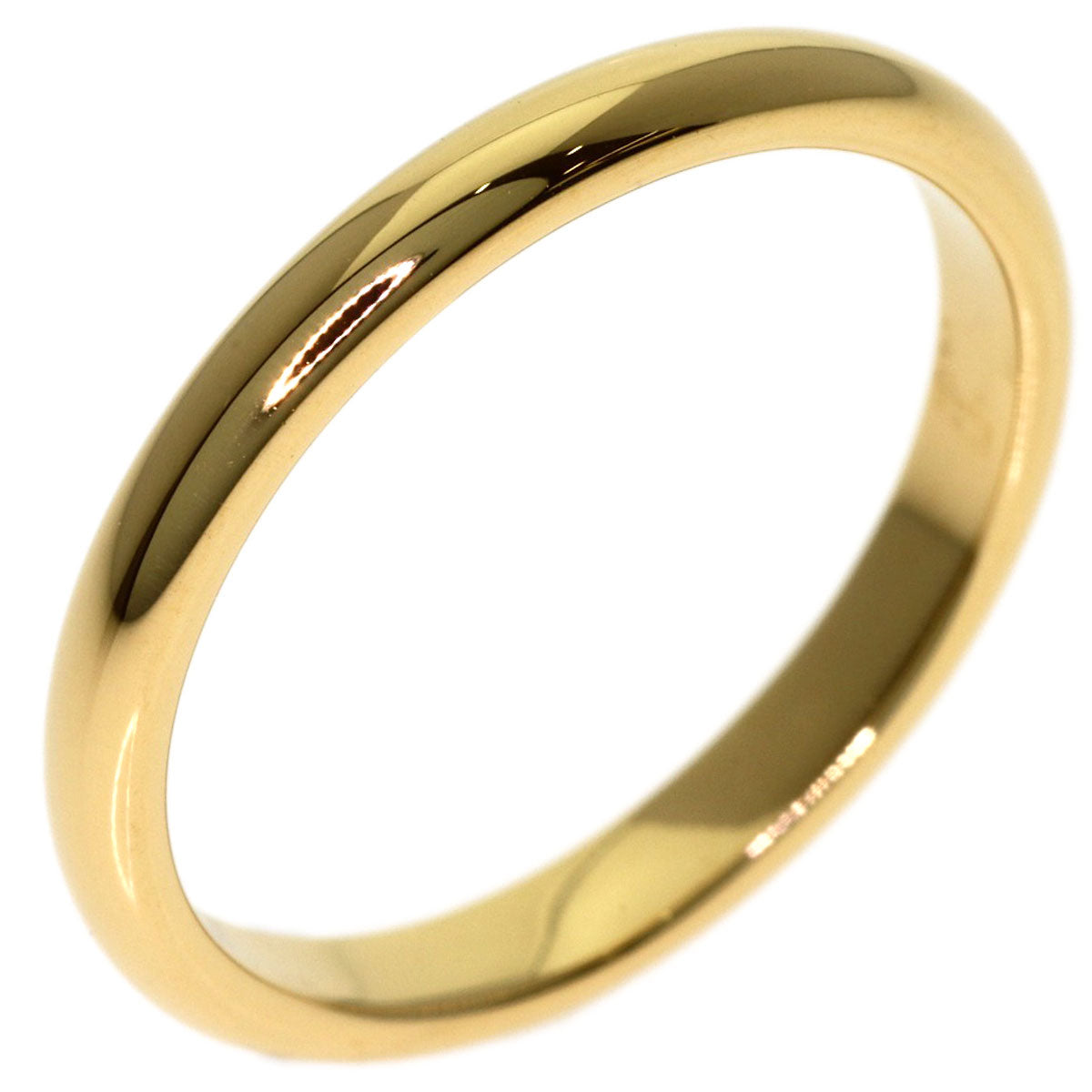 BVLGARI wedding Ring K18 Yellow Gold Ladies [Used]