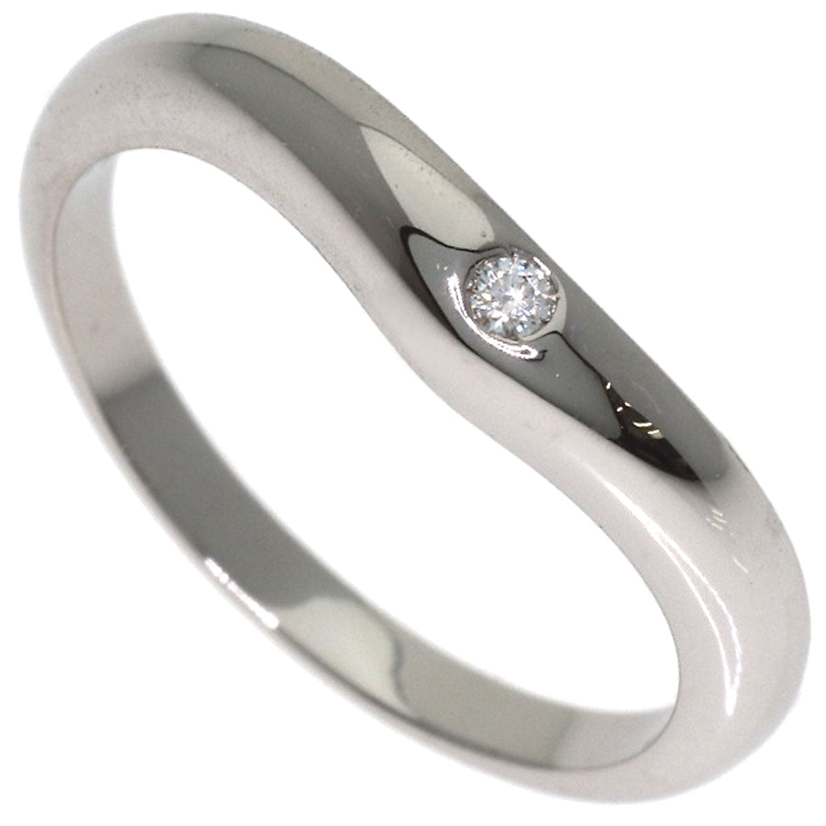 BVLGARI Feddie 1P Diamond Ring Platinum PT950 Ladies [Used]