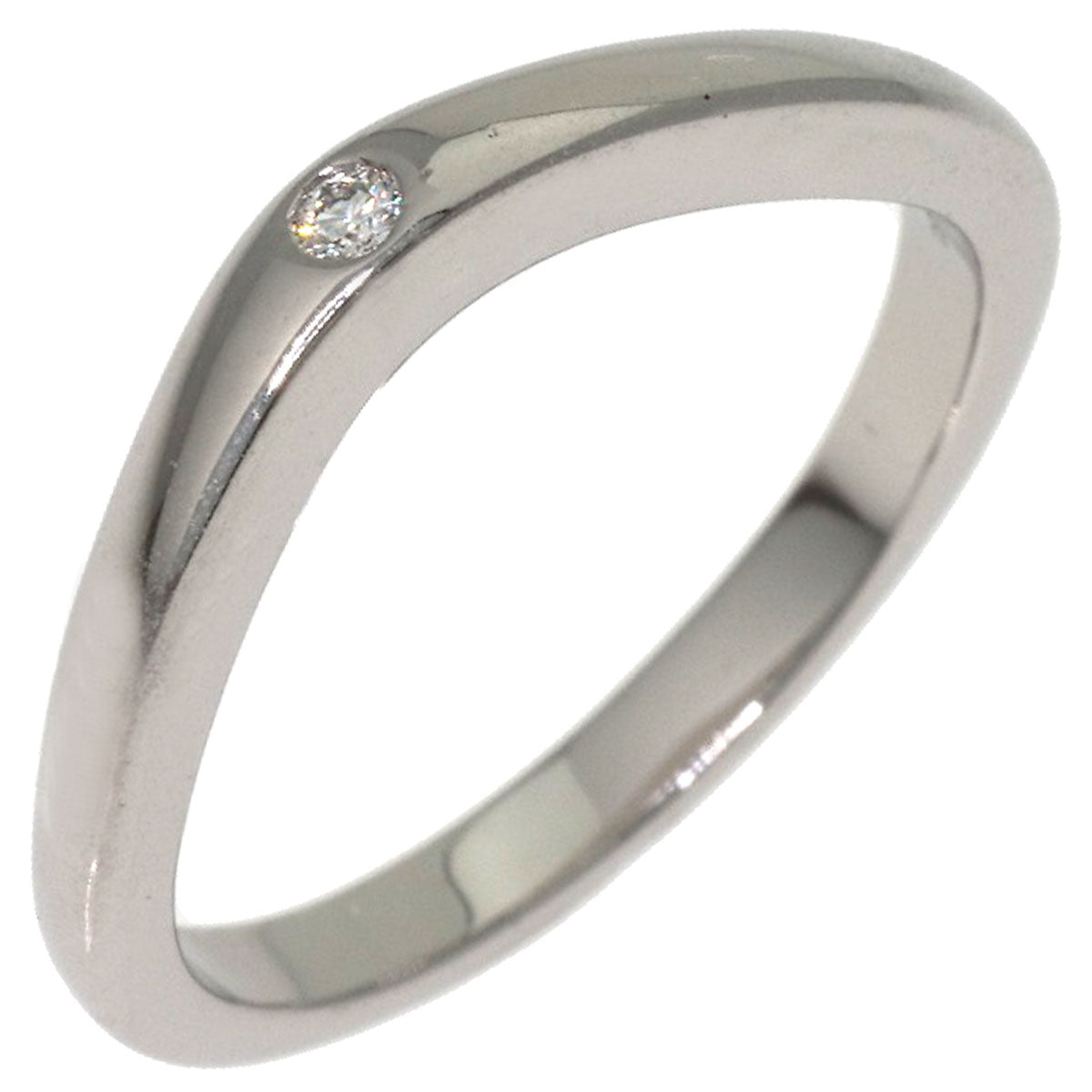 BVLGARI Feddie 1P Diamond Ring Platinum PT950 Ladies [Used]