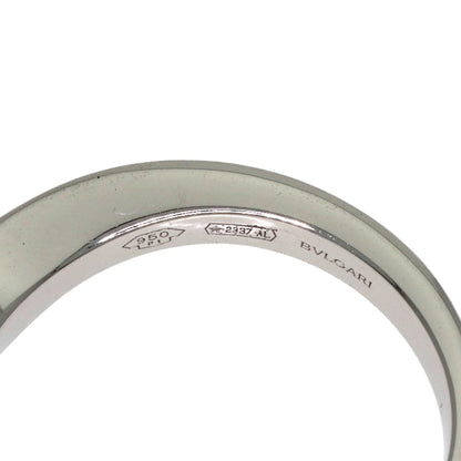 BVLGARI Feddie 1P Diamond Ring Platinum PT950 Ladies [Used]