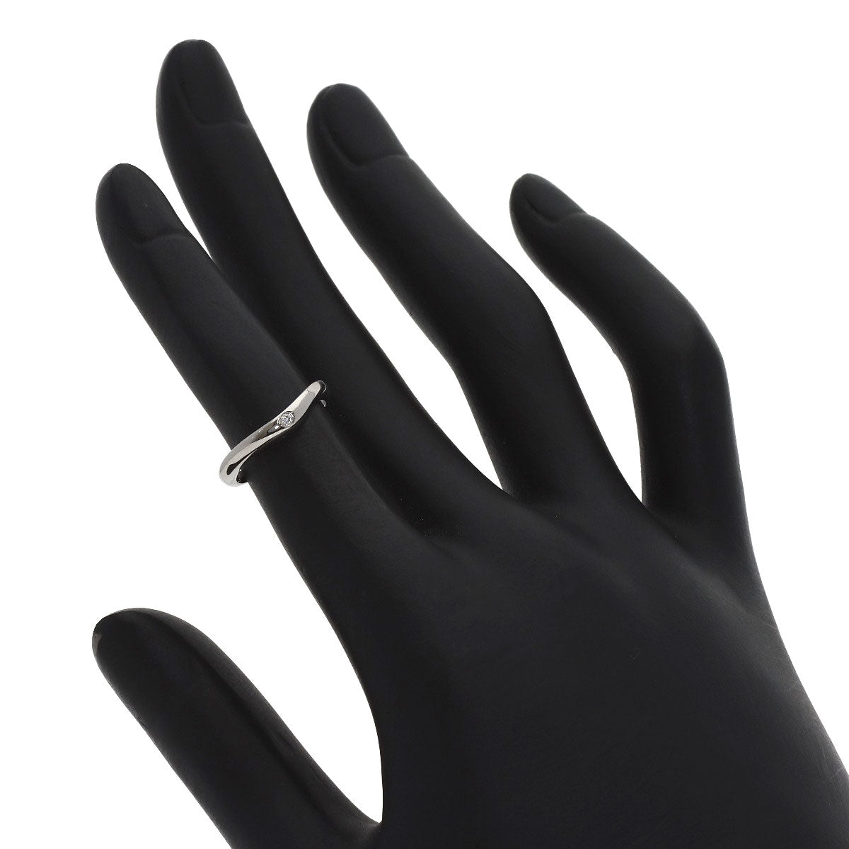 BVLGARI Feddie 1P Diamond Ring Platinum PT950 Ladies [Used]