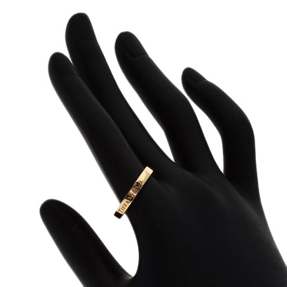 TIFFANY&Co. Flat band Ring K18 Pink Gold Ladies [Used]