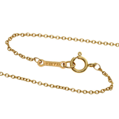 TIFFANY&Co. Open heart Necklace K18 Yellow Gold Ladies [Used]