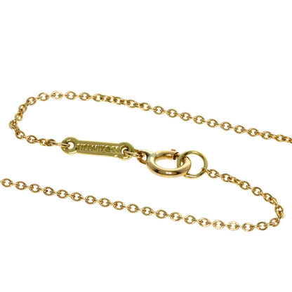 TIFFANY&Co. Open heart Necklace K18 Yellow Gold Ladies [Used]