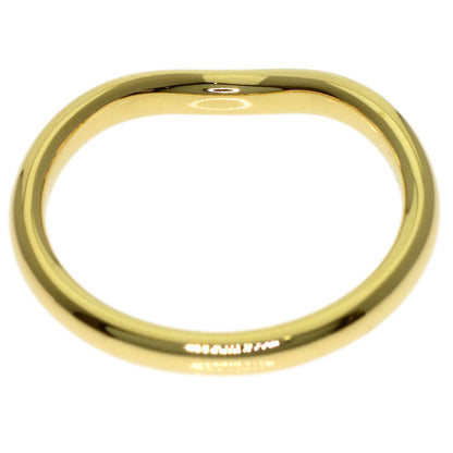 TIFFANY&Co. Curved band Ring K18 Yellow Gold Ladies [Used]