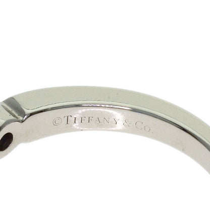 TIFFANY&Co. Jazz Graduated Diamond Sapphire Ring Platinum PT950 Ladies [Used]