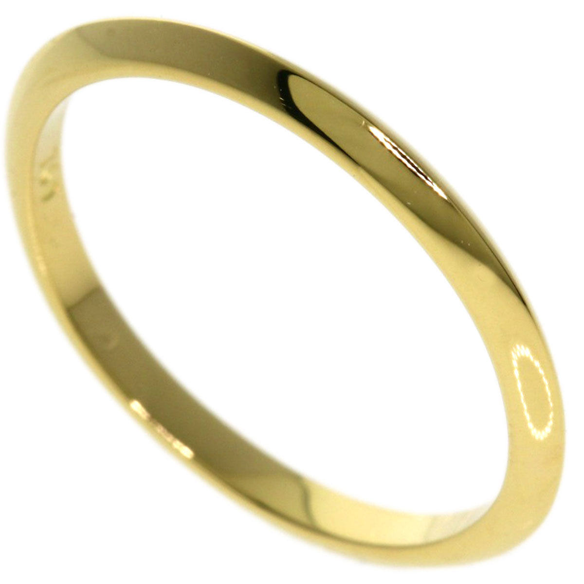 TIFFANY&Co. Knife edge Ring K18 Yellow Gold Ladies [Used]