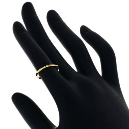 TIFFANY&Co. Knife edge Ring K18 Yellow Gold Ladies [Used]