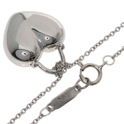 TIFFANY&Co. Sentimental Heart Rock Diamond Necklace K18 White Gold Ladies [Used]