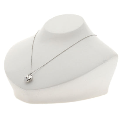TIFFANY&Co. Sentimental Heart Rock Diamond Necklace K18 White Gold Ladies [Used]