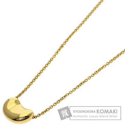 TIFFANY&Co. Bean Necklace K18 Yellow Gold Ladies [Used]