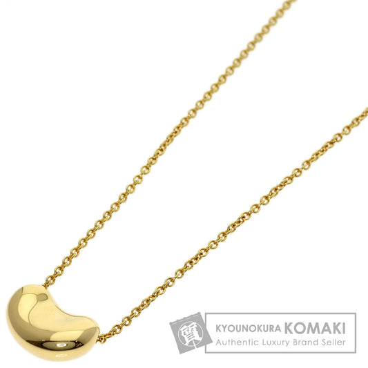 TIFFANY&Co. Bean Necklace K18 Yellow Gold Ladies [Used]
