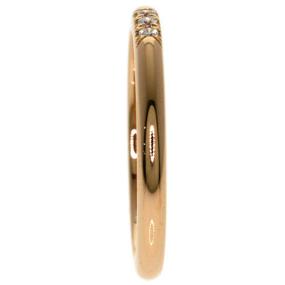 TIFFANY&Co. Forever 3P Diamond Ring K18 Pink Gold Ladies [Used]