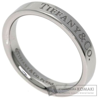 TIFFANY&Co. Flat band Ring Platinum PT950 Ladies [Used]