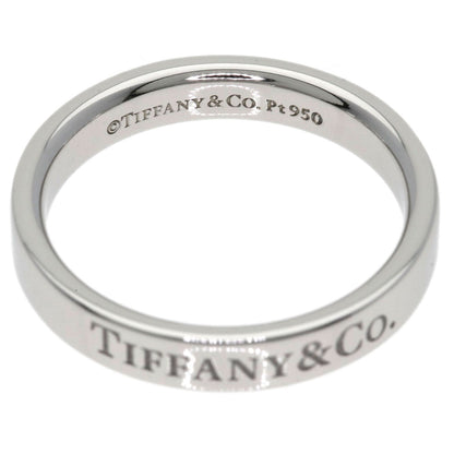TIFFANY&Co. Flat band Ring Platinum PT950 Ladies [Used]