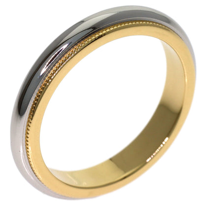 TIFFANY&Co. Milgrain Ring K18 Yellow Gold PT950Ladies [Used]
