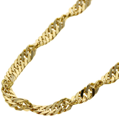 screw Necklace K18 Yellow Gold 19.6g　mens