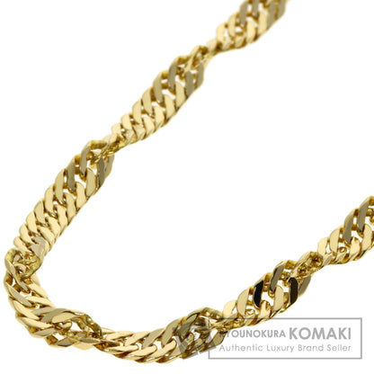 screw Necklace K18 Yellow Gold 19.6g　mens