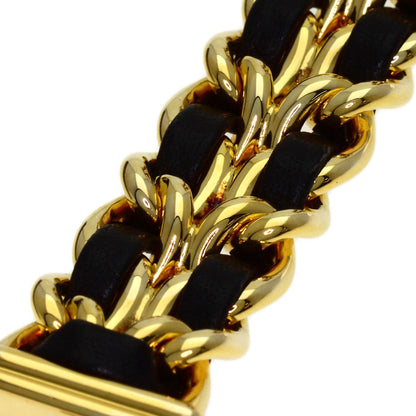 CHANEL Premiere Watches H0001 Gold Plated/GPxLeather mens
