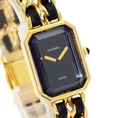 CHANEL Premiere Watches H0001 Gold Plated/GPxLeather mens