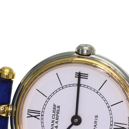 Van Cleef & Arpels La Collection Classic Watches 43.604.B4 Stainless Steel/Leather Ladies