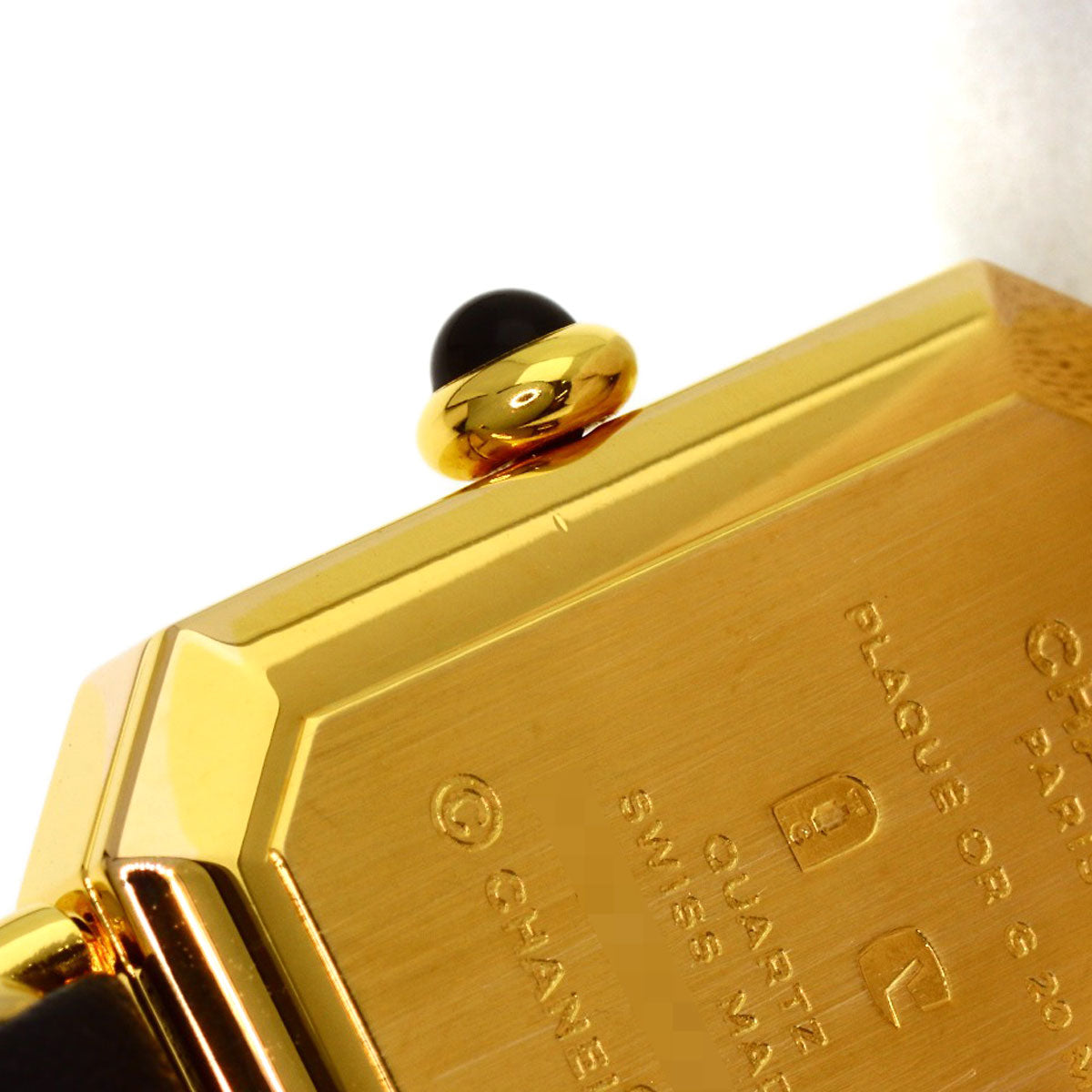 CHANEL Premiere Watches H0001 Gold Plated/GPxLeather Ladies