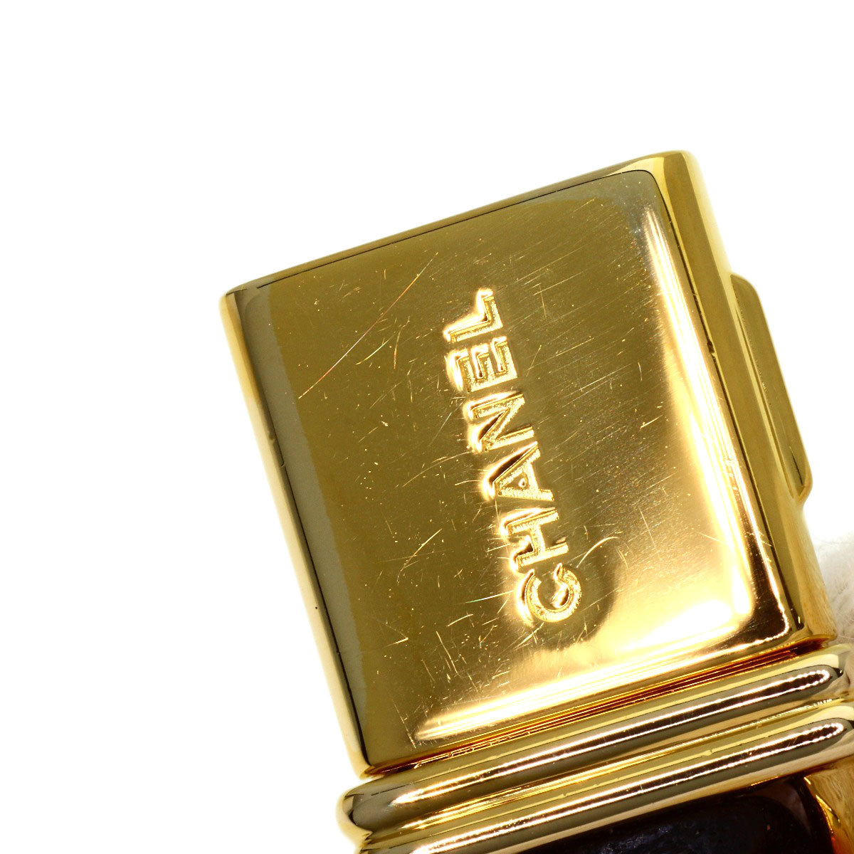 CHANEL Premiere Watches H0001 Gold Plated/GPxLeather Ladies