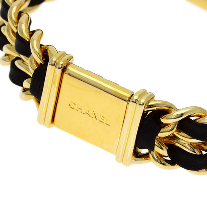 CHANEL Premiere Watches H0001 Gold Plated/GPxLeather Ladies