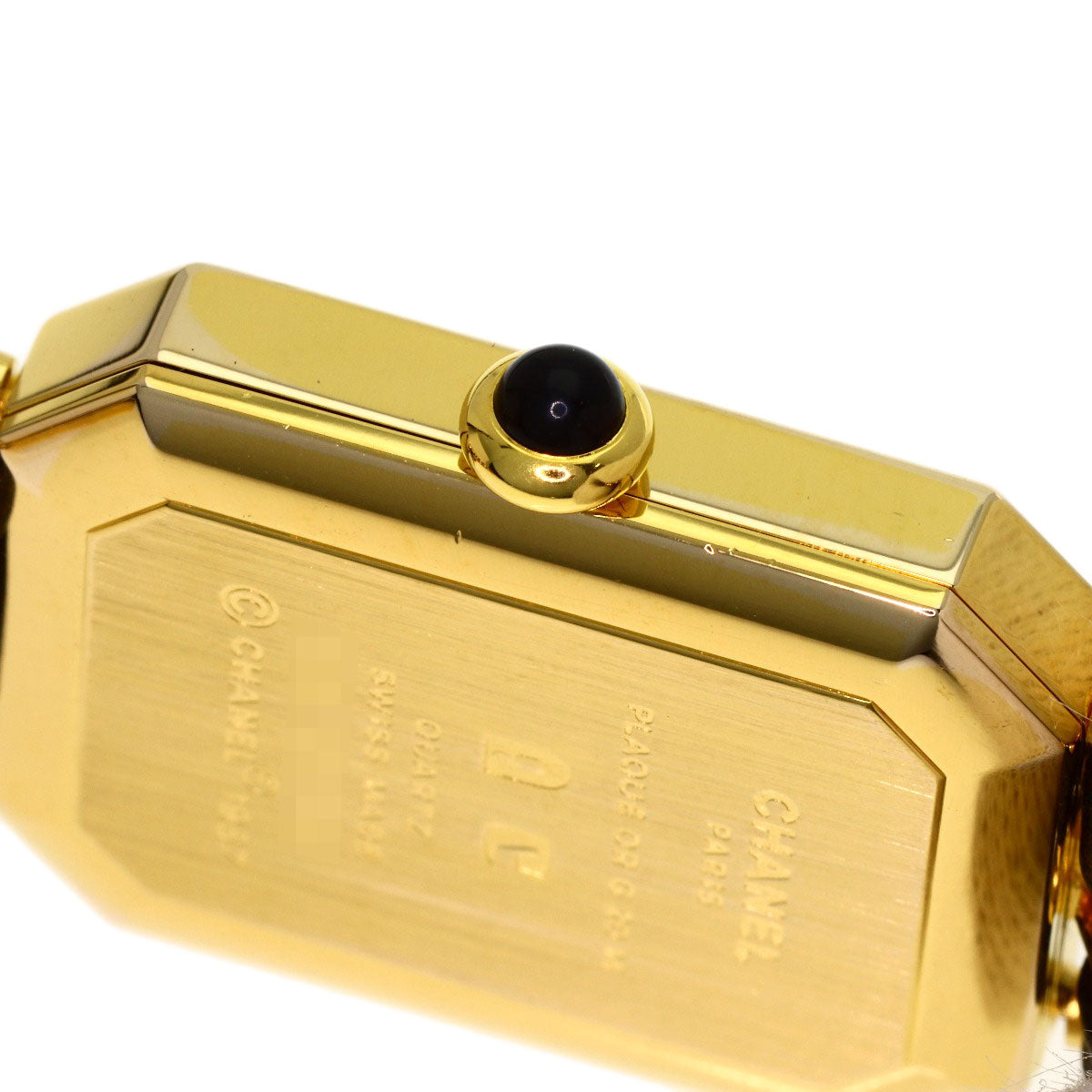 CHANEL Premiere Watches H0001 Gold Plated/GPxLeather Ladies