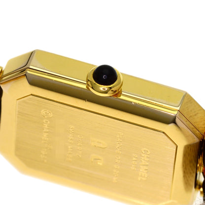 CHANEL Premiere Watches H0001 Gold Plated/GPxLeather Ladies