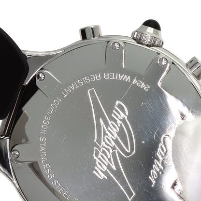 CARTIER 21 CHRONOSCAPH Watches W10125U2 Stainless Steel/Rubber mens
