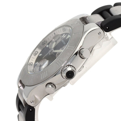 CARTIER 21 CHRONOSCAPH Watches W10125U2 Stainless Steel/Rubber mens