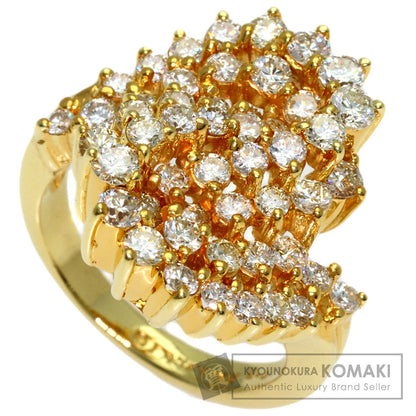 2.32ct Diamond JOSEHESSD Ring K18 Yellow Gold 10.4g　Ladies