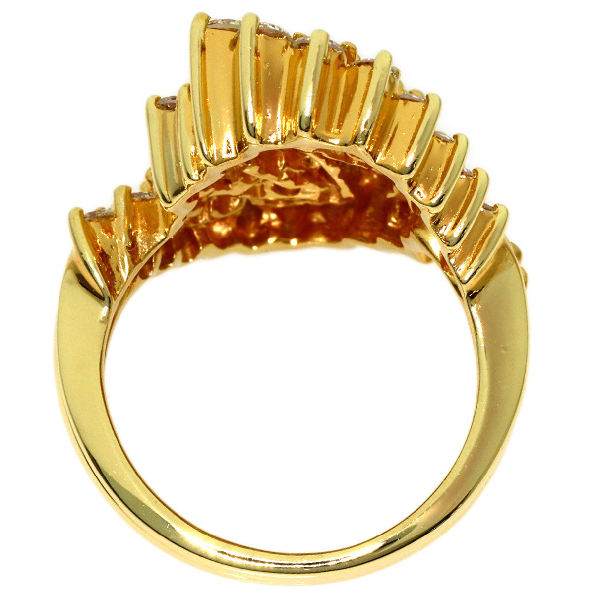 2.32ct Diamond JOSEHESSD Ring K18 Yellow Gold 10.4g　Ladies