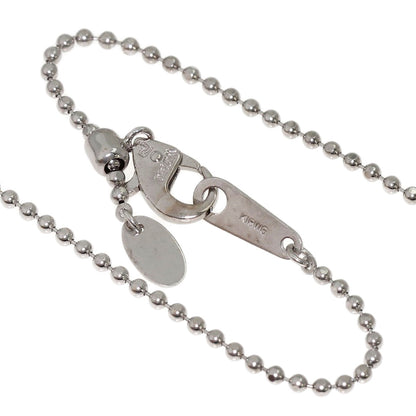 POLA Diamond Necklace K18 White Gold Ladies [Used]