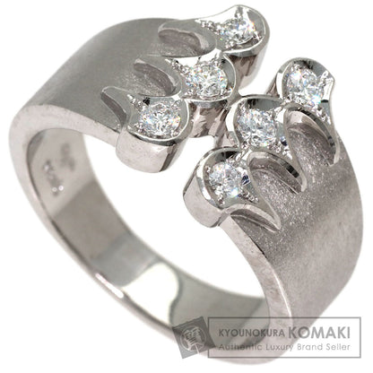 Kenji kiuchi Diamond Ring K18 White Gold Ladies [Used]