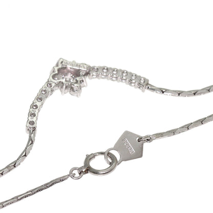 star sand Diamond Necklace Platinum PT900 PT850Ladies [Used]