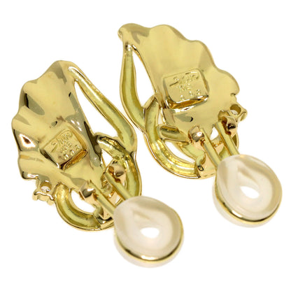 SHUN TAMURA Diamond Earring K18 Yellow Gold Ladies [Used]
