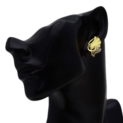 SHUN TAMURA Diamond Earring K18 Yellow Gold Ladies [Used]